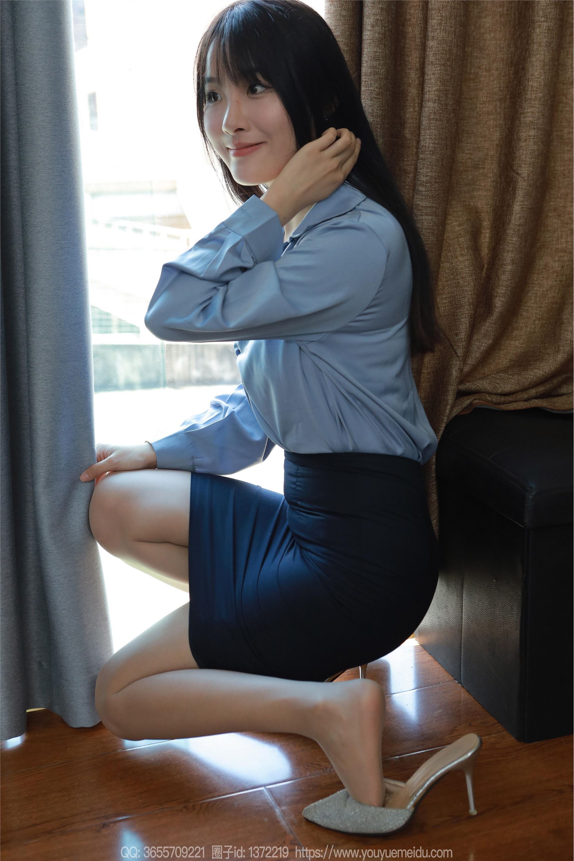 IESS异思趣向  2024.09.04 丝享家 1837 婉萍《蓝色衬衣》